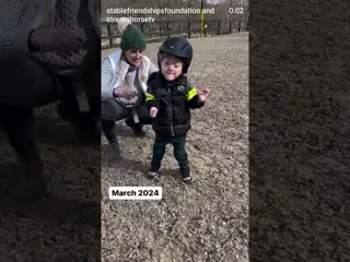 Let’s Encourage This Little Equestrian! From Uncertainty with Taking steps to Unstoppable !!!