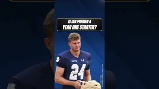 Notre Dame's newest and youngest tight end might be their BEST in 2026 🔥 #goirish