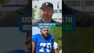 This is starting to look like Juice Scruggs' job to lose #DetroitLions #OnePride #NFLNews