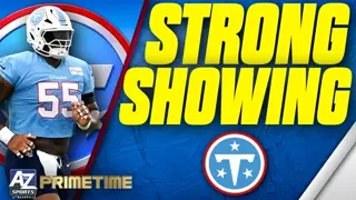 JC Latham Shows Out in Titans' Joint Practice With 49ers