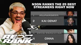 N3on Ranks the Best Streamers on the Internet | Re-Rank