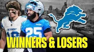 Lions Biggest Winners and Losers from Bengals Preseason Loss 