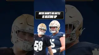 Notre Dame's offensive line is set, except for one key position battle 👀