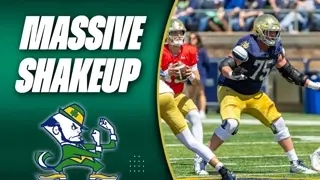 Notre Dame's Offensive Line Could Be Getting a MASSIVE Shakeup