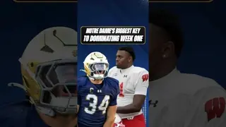 Notre Dame will need their defense to DOMINATE in week one