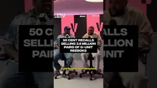 50 Cent recalls selling 3.6 million pairs of G-Unit Reeboks #VERZUZ