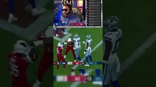 Why would he throw that? #cowboys #nfl #madden