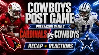Cowboys vs Cardinals Post-Game Law Nation Sports
