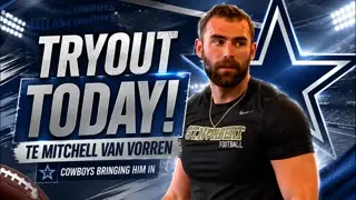 Cowboys are bringing in TE Mitchell Van Vorren for a tryout today...