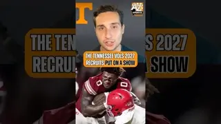 Plenty for #Vols fans to get excited about in the future 🔥 #TennesseeVols #CollegeFootball #GBO