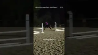 A strong seat doesn’t happen by accident. Riding horses is hard.