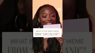 Trinity Tatum & Kayda Bosse pick their GOAT Love Island Season 8 meme 😂 #GOATTalk