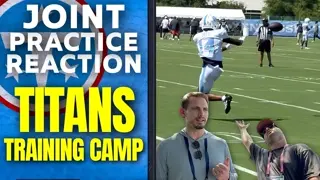 Carnell Tate TAKES OVER as Cam Ward and Titans Win Bears Joint Practice