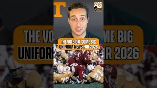 Which piece of #Vols uniform news has you more excited? 👀 #TennesseeVols #CollegeFootball #VolsNews