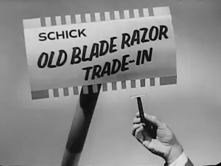 Schick Power Shave "Old Blade Razor Trade-In" Commercial - Schick