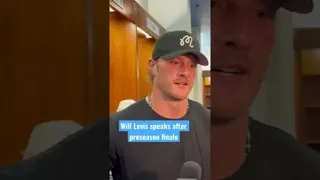 Might be the end for Will Levis in Nashville. #tennesseetitans #willlevis #quarterback #nflpreseason