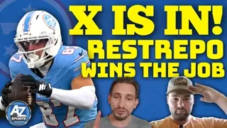 Xavier Restrepo MADE IT: Titans Reveal Initial 53-Man Roster