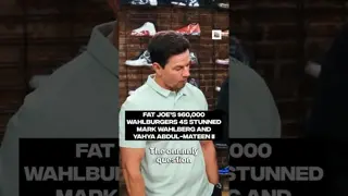 Mark Wahlberg & Yahya respected Fat Joe putting Whalburger 4s through the ringer 😤 #SneakerShopping