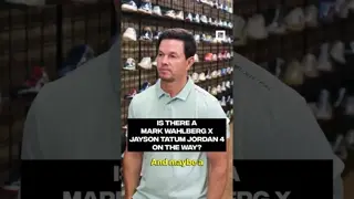 A Jayson Tatum & Mark Wahlberg might be the most Boston collab in Jordan history 😂 #SneakerShopping