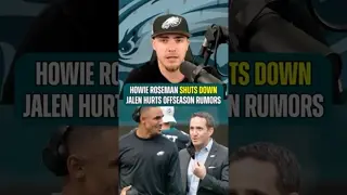 Howie Roseman Left No Doubt On How He Feels About Jalen Hurts 💪 #PhiladelphiaEagles #NFL #NFLNews