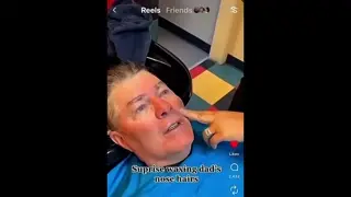 When Fathers Try Waxing For The 1st Time!😭😂 #funny  #waxing #tiktok #dad #dads #fathers #funny