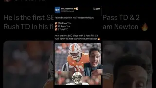 The #Vols Freshman QB Is In Some Elite Company 👀 #TennesseeVols #FaizonBrandon #VolsNews #cfbnews