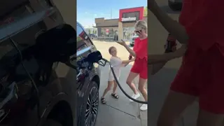 I guess she’s paying for the gas then! 😂 #laborday #funny #shorts