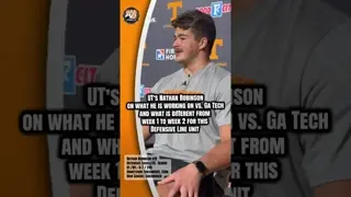 Week 1 to Week 2: a whole new level as the Vols face GT in Atlanta. #cfb #vols