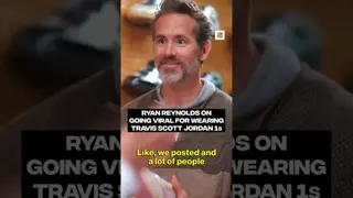 Ryan Reynolds keeps the Air Jordan 1 Lows on repeat 🔂 #SneakerShopping