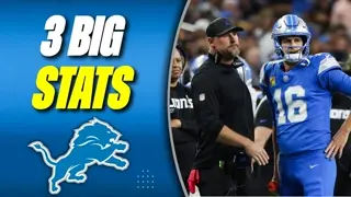 The Lions' Season Could Come Down To These 3 Stats