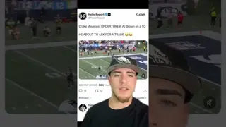 AJ Brown Made A HUGE MISTAKE Leaving Jalen Hurts For This… 😂 #Eagles #Patriots #NFL