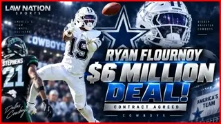 Cowboys Sign Ryan Flournoy to $6 MILLION Contract Extension! + MORE
