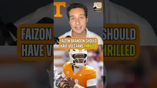 Faizon Brandon Adds A New Layer To The #Vols Offense 🔥 #TennesseeVols #CollegeFootball #CFBNews