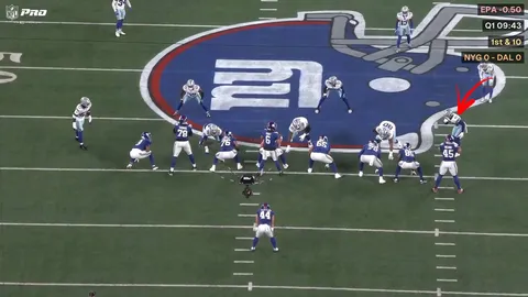 Cowboys EDGE Von Miller was on the field for only 5 passing downs on Sunday night.