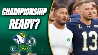 Notre Dame's National Championship Checklist Has ONE Problem...