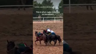 Think rugby. At full gallop. Kok Boru is one of Central Asia’s most intense horseback sports.