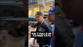 When the OG Ice-T pulled up to #FeedYayo