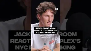 Jack's Dining Room reacts to Complex's NYC pizza ranking #ReRank