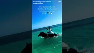 Your bucket list won’t check itself. 🐎🌊✨