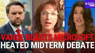 JD Vance Targets Microsoft Over H-1B Visas & American Worker Layoffs + Perez & Braun Clash WA Debate