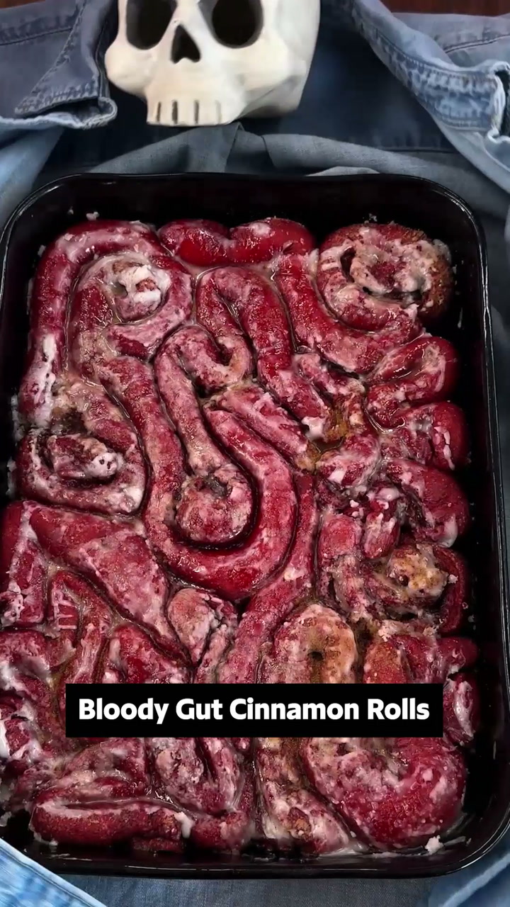 Bloody Gut Cinnamon Rolls Recipe | Allrecipes