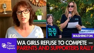Girls REFUSE to Race Against Transgender Athlete — Hundreds Rally