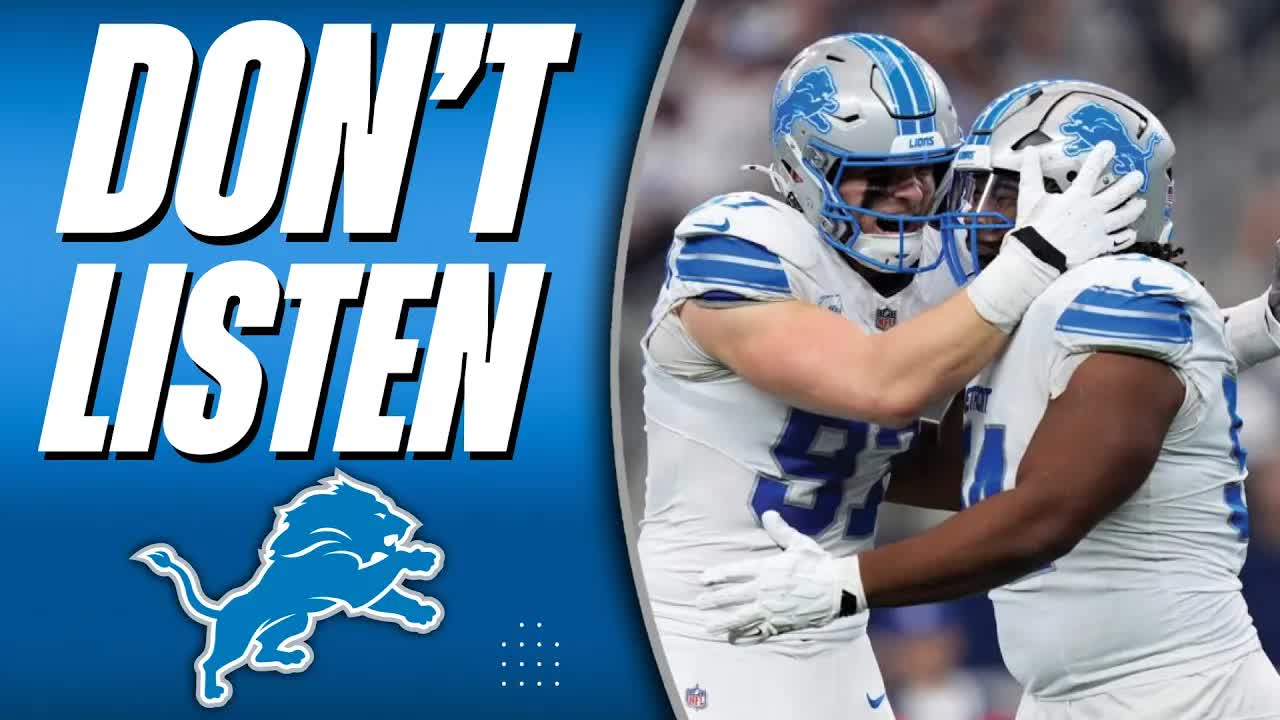 The Lions Defensive Line Is In WAY Better Shape Than They're Telling You...