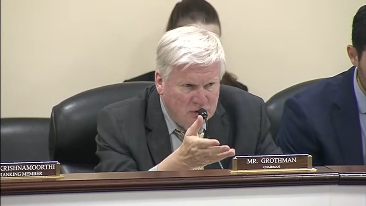 House Oversight - Rep. Grothman (R-WI): "No wonder so many people are running around here trying to keep that program going!