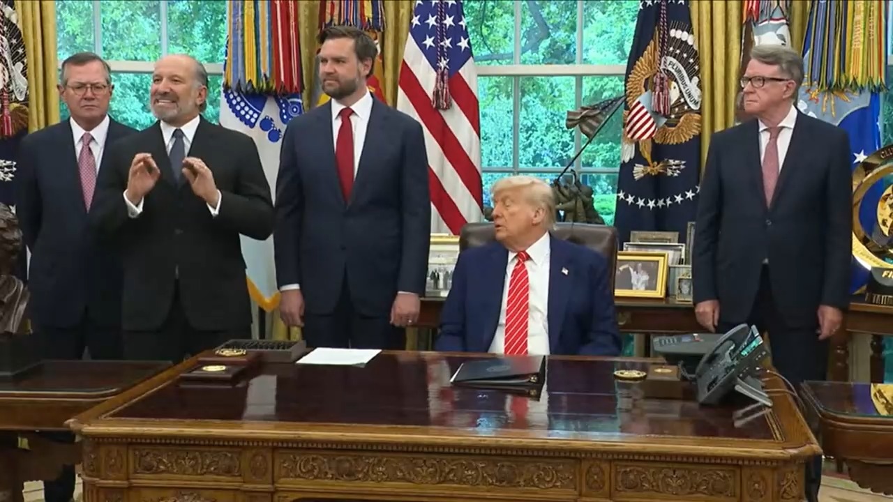 White House - Commerce Sec. Lutnick: "They tried to figure out the markets that they are importing from other people and try to send them over to America"