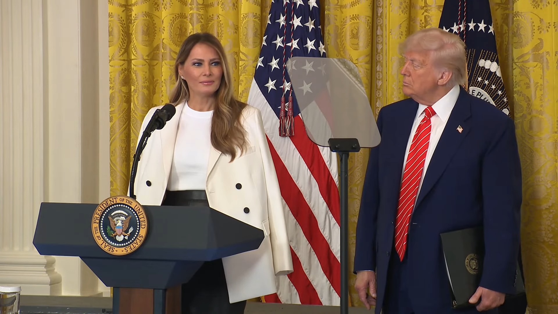 White House - Melania Trump: “the sacred strength of women is a profound force”