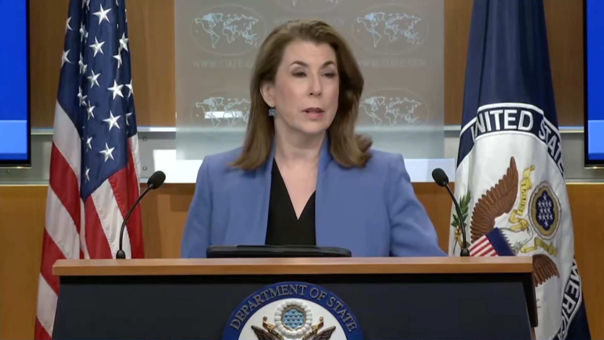 Dep. of State Press Briefing - Tammy Bruce: “The first Pope from The United States”