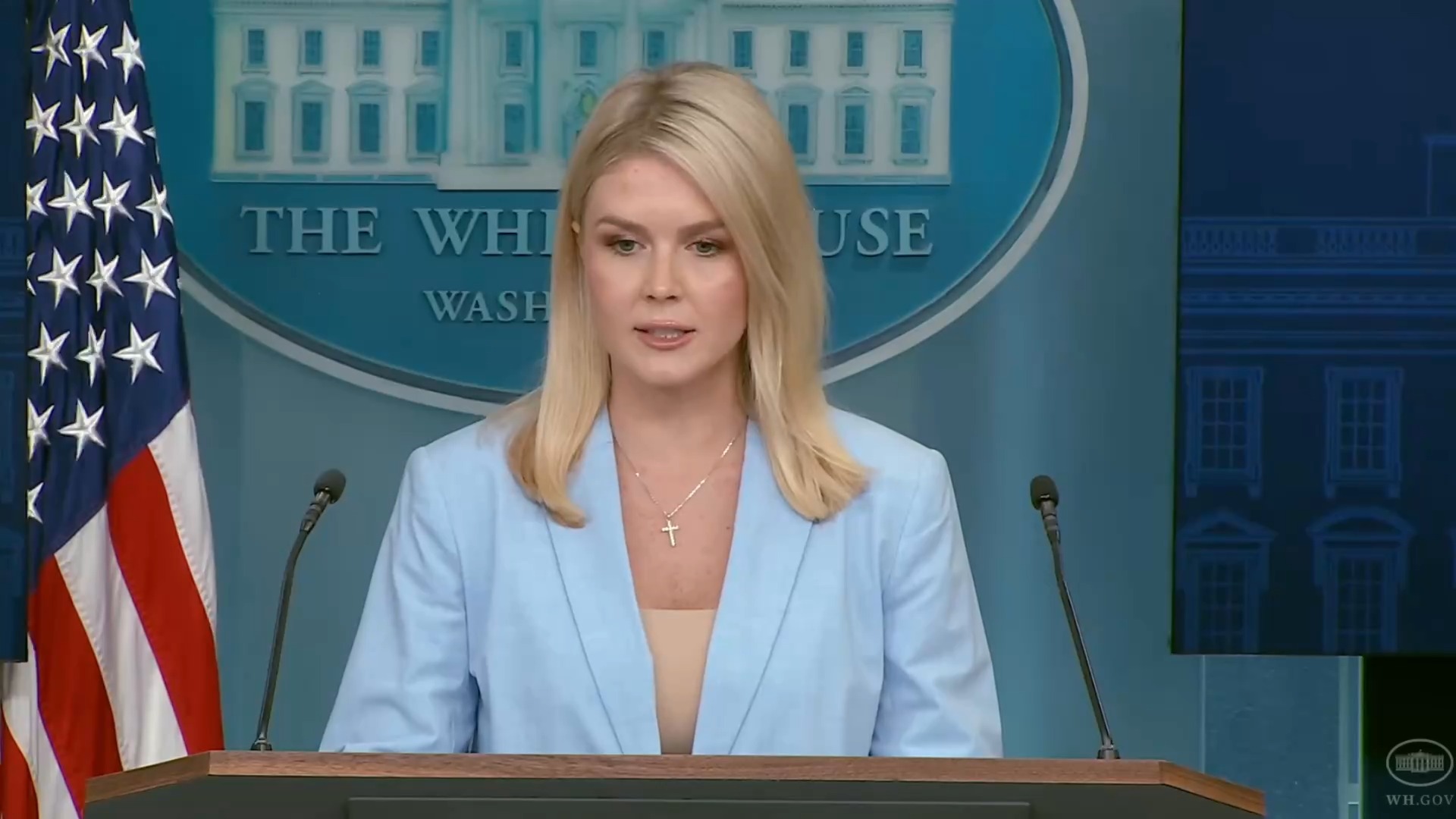 The White House - Press Sec. Leavitt: “The President wants tax cuts”
