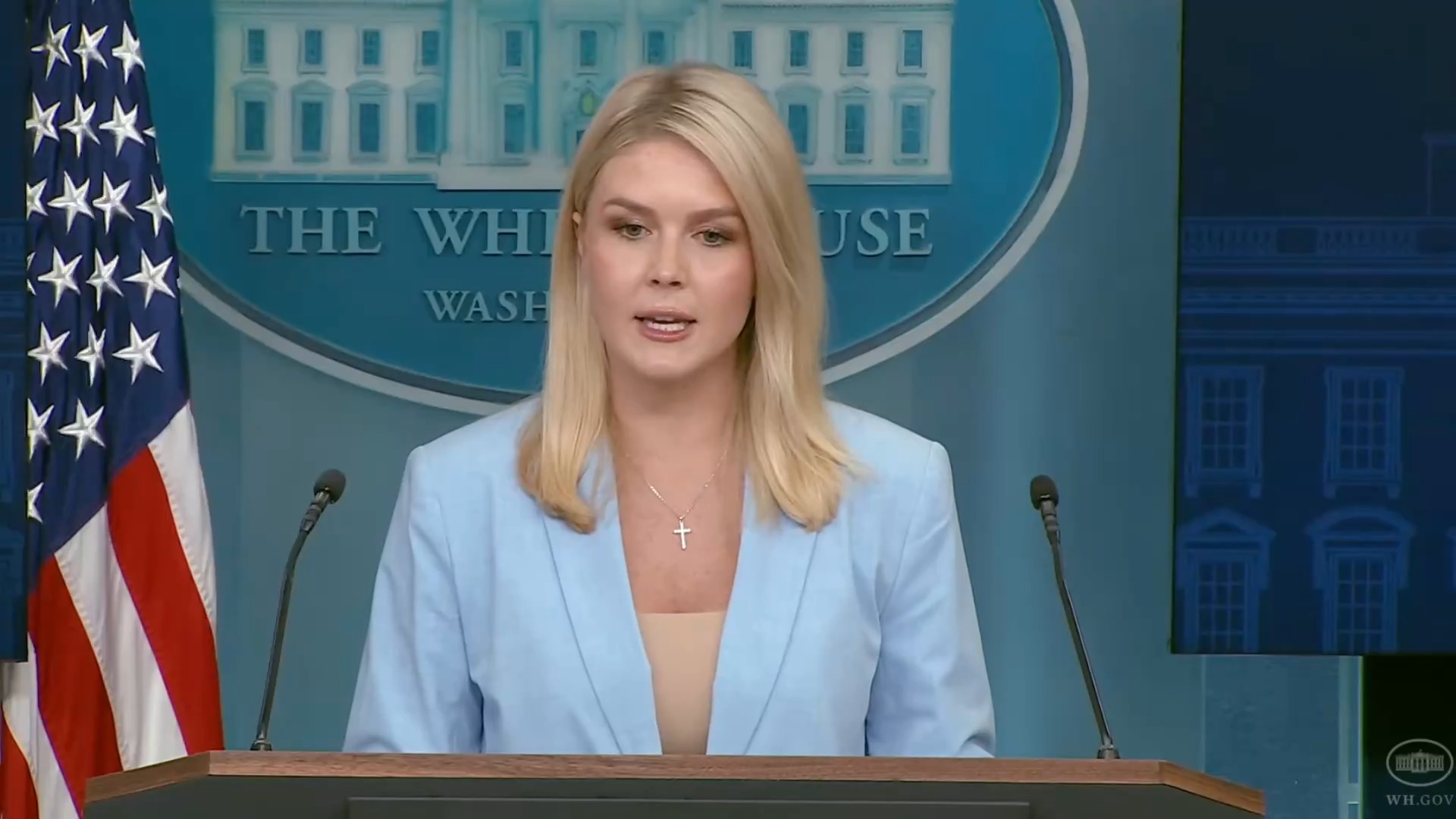 The White House - Press Sec. Leavitt: “Yesterday President Zelensky called the President”