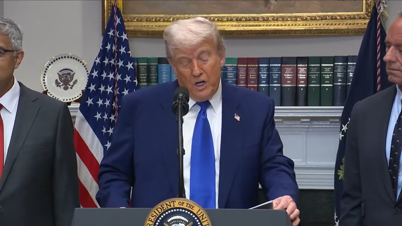 White House - Pres. Trump: "Starting today the U.S. will no longer subsidize the healthcare of foreign countries"